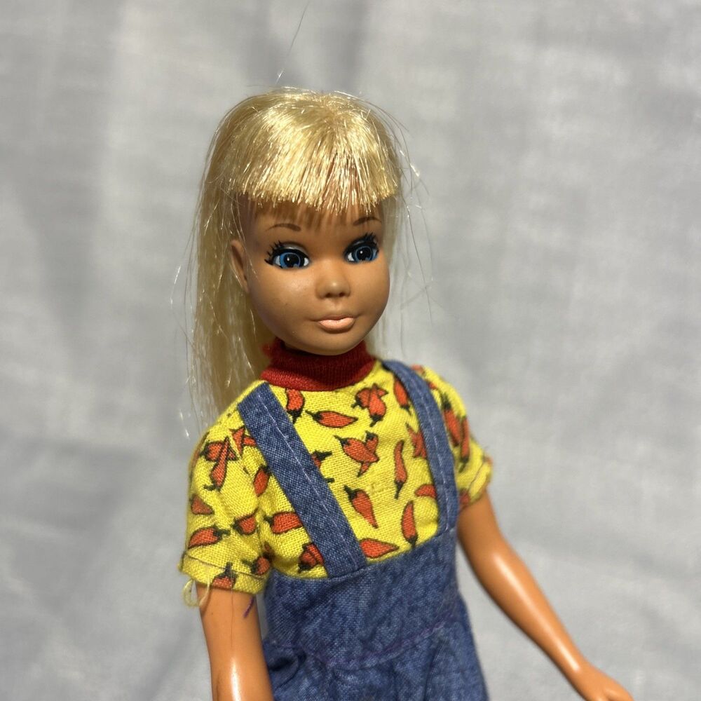 1967 Malibu Skipper Barbie doll twist‎ turn waist Bendable Legs hot chili pepper